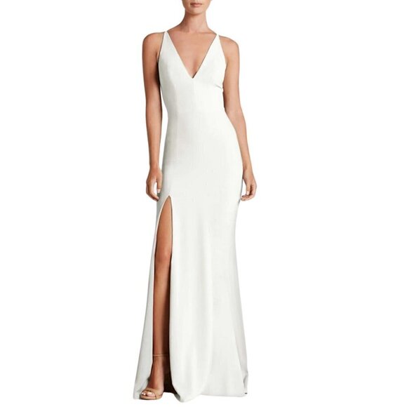 NWOT Dress the Population Iris Gown Size S - Picture 1 of 9